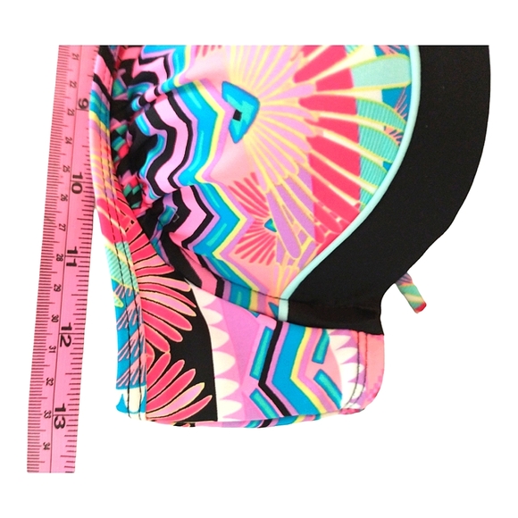 Hobie Multicolor bikini top. L - Picture 2 of 10